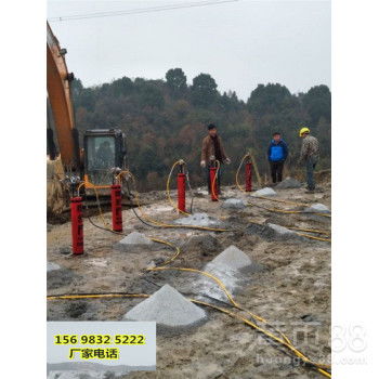 【土石方石场工程快速破碎硬石头的设备广西贵港】-