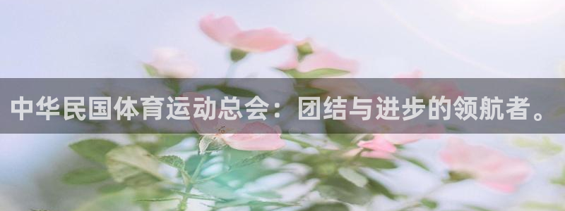 中华民国体育运动总会：团结与进步的领航者。