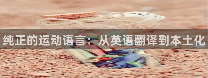 纯正的运动语言：从英语翻译到本土化