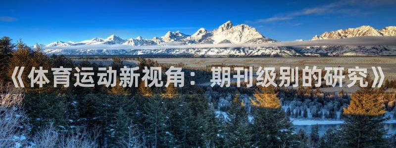 《体育运动新视角：期刊级别的研究》